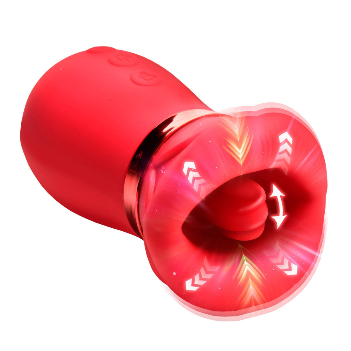 Kiss Me More Kissing, Sucking and Vibrating Clitoral Stimulator - Royal Sins