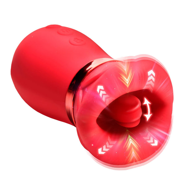 Kiss Me More Kissing, Sucking and Vibrating Clitoral Stimulator - Royal Sins