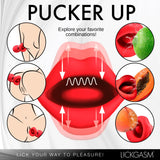 Kiss Me More Kissing, Sucking and Vibrating Clitoral Stimulator - Royal Sins