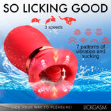 Kiss Me More Kissing, Sucking and Vibrating Clitoral Stimulator - Royal Sins