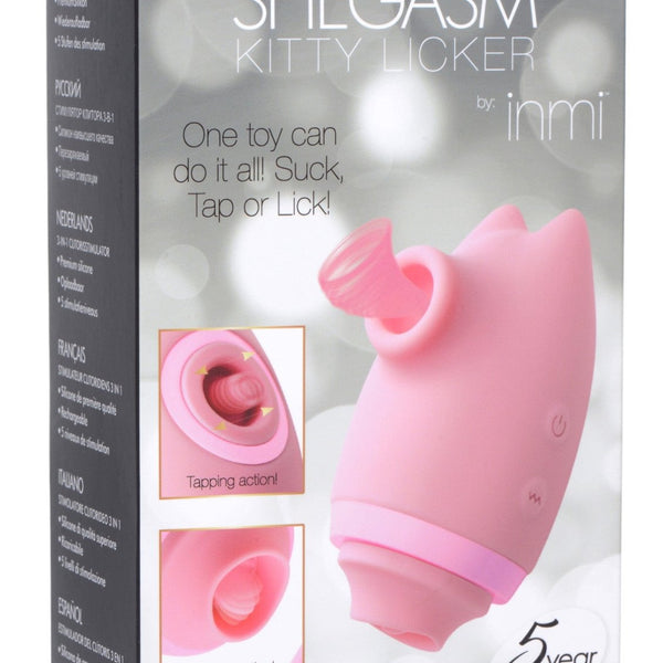 Kitty Licker 5X 3 in 1 Clit Stimulator - Royal Sins