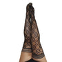 Kixies Elle Black Fishnet Diamond Size C - Royal Sins