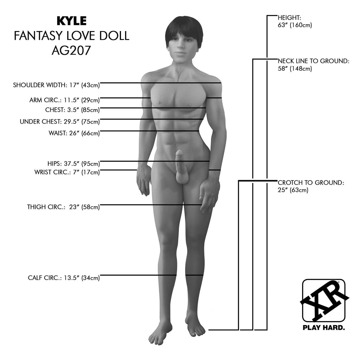 Kyle Fantasy Male Love Doll - Royal Sins