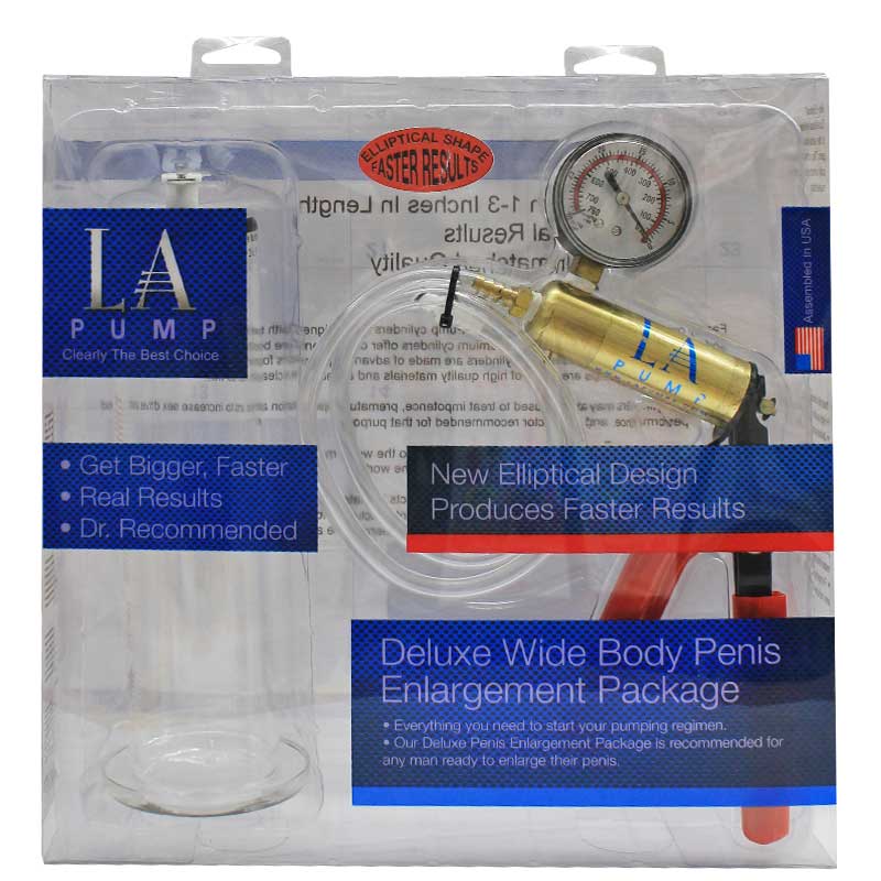 LA Pump Wide Body 2in Cylinder & Deluxe Pump - Royal Sins