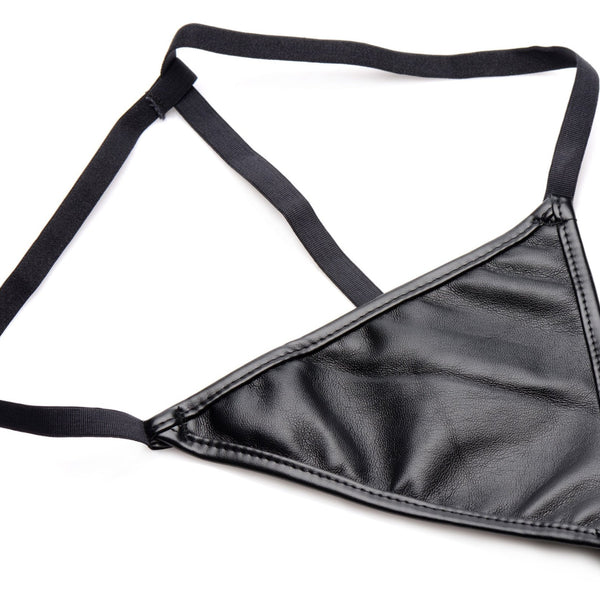 Lace - up Corset and Thong - Large - Royal Sins