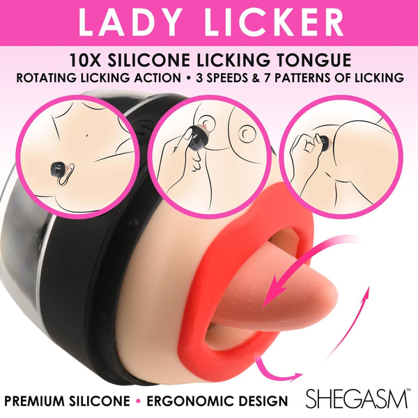 Lady Licker Clitoral Stimulator - Royal Sins