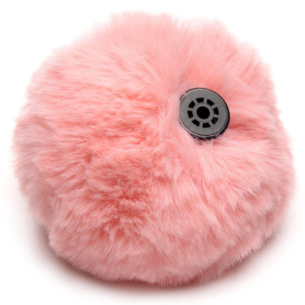 Large Anal Plug with Interchangeable Bunny Tail - Pink - Royal Sins