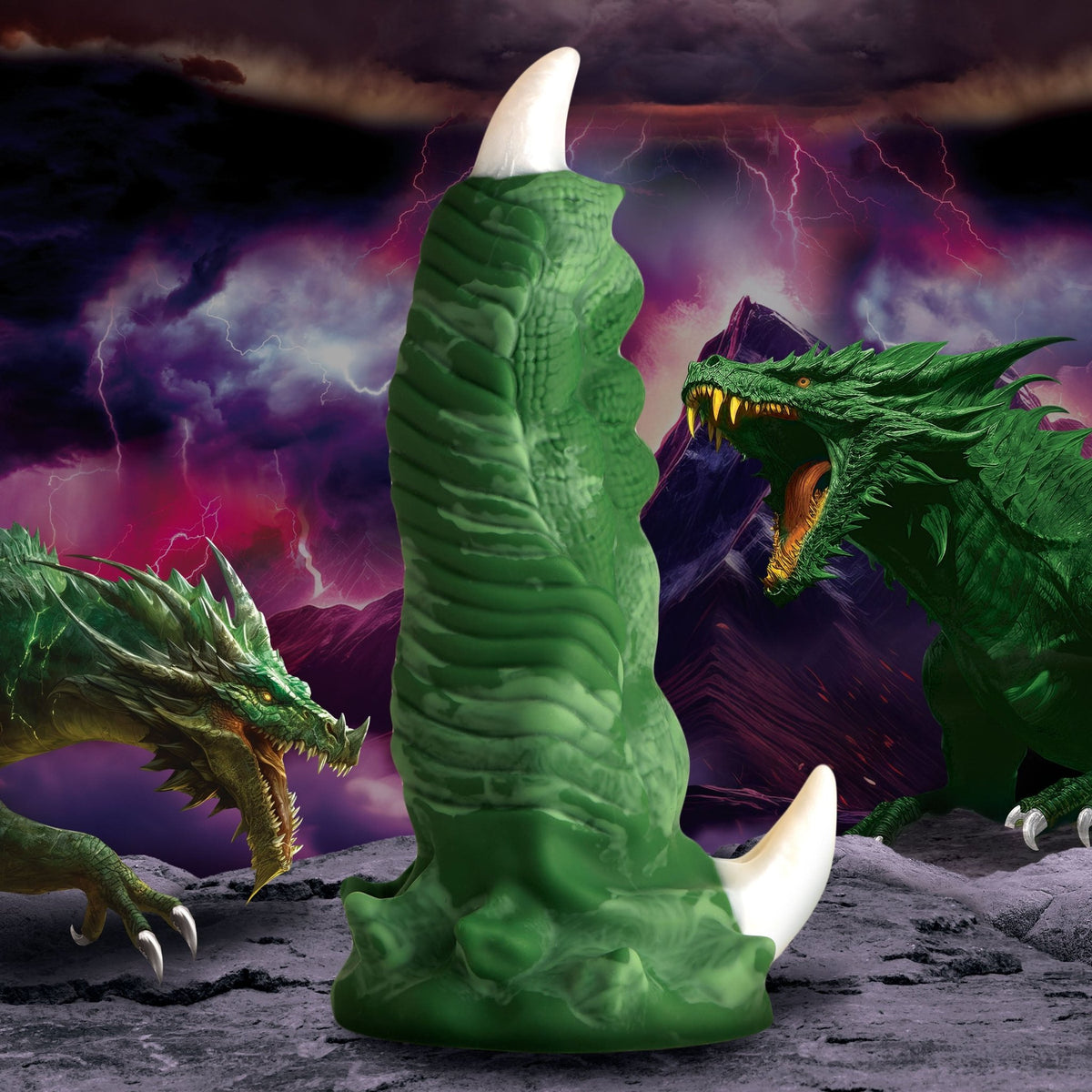 Large Dragon Claw Silicone Dildo - Royal Sins