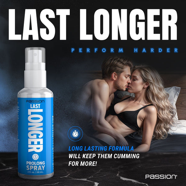 Last Longer Prolong Spray 2oz - Royal Sins