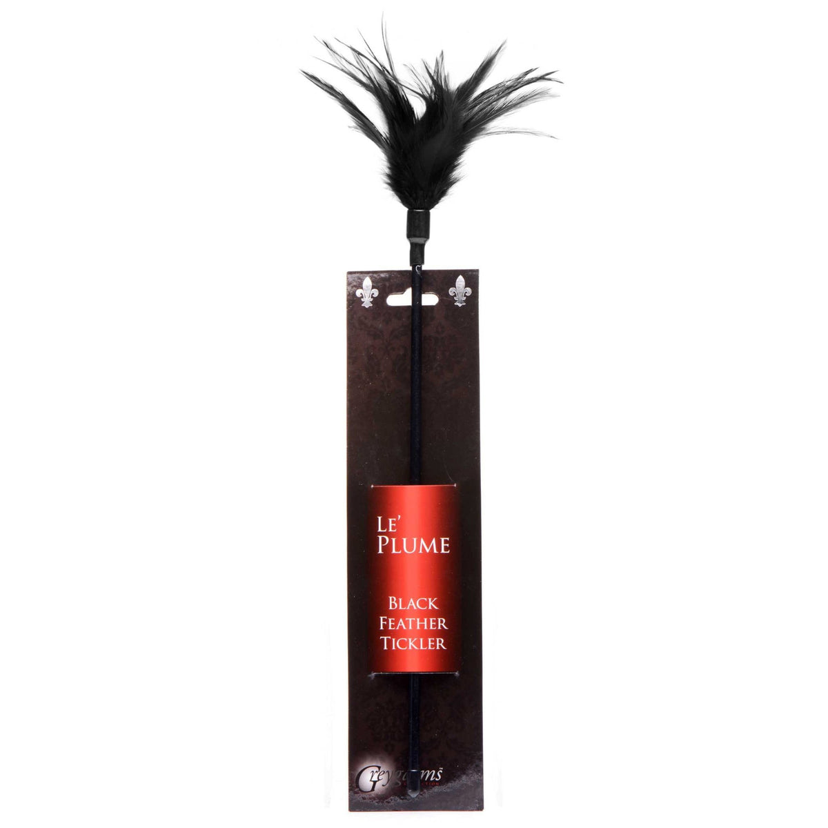 Le Plume Feather Tickler - Black - Royal Sins