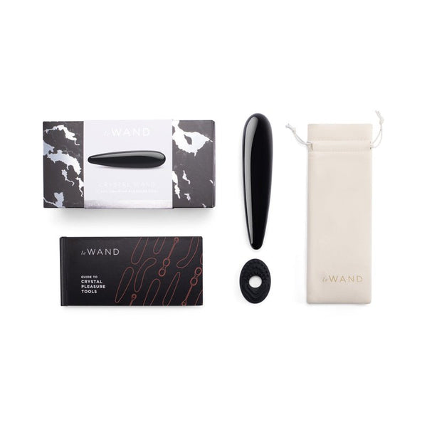 Le Wand Crystal Wand - Black Obsidian - Royal Sins