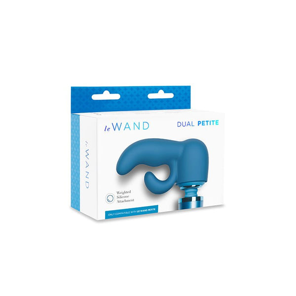 Le Wand Petite Dual Weighted Silicone Attachment - Royal Sins