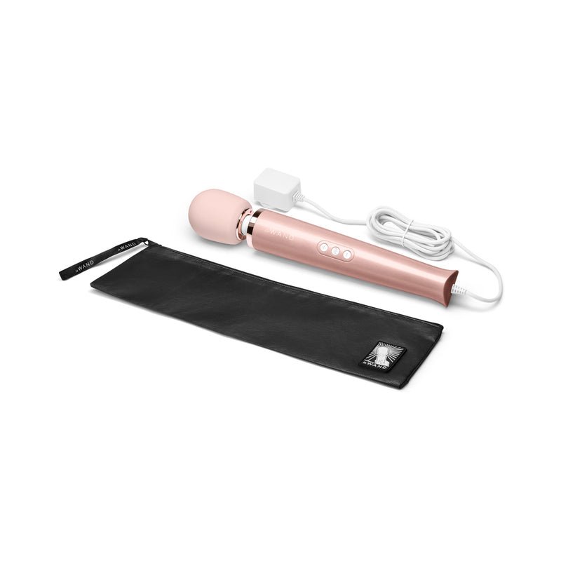 Le Wand Plug - In Vibrating Massager Rose Gold - Royal Sins
