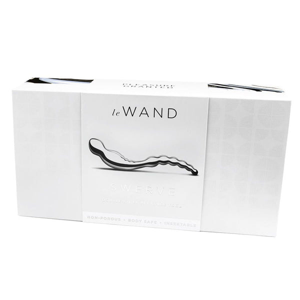 Le Wand Swerve Stainless Steel Massager - Royal Sins