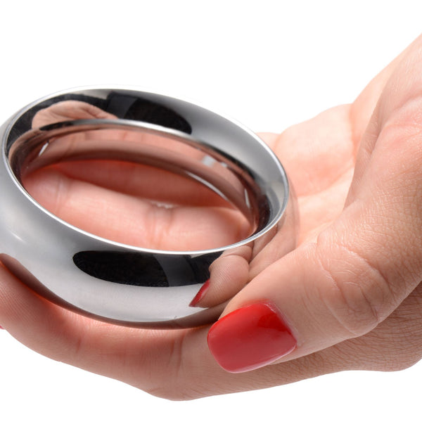 Sarge Stainless Steel Cock Ring - 2 Inches