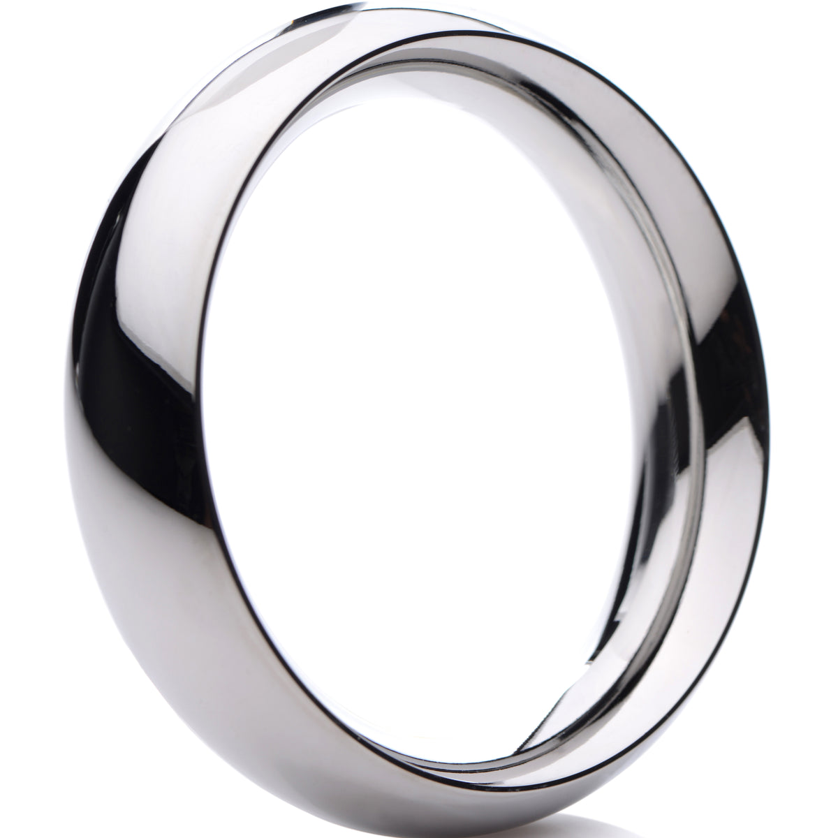 Stainless Steel Cock Ring - 2.25 Inches