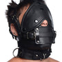 Leather Head Harness with Removeable Gag - Royal Sins