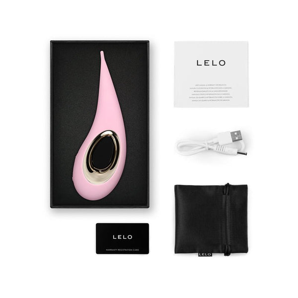 LELO DOT Elliptical Clitoral Stimulator Pink - Royal Sins