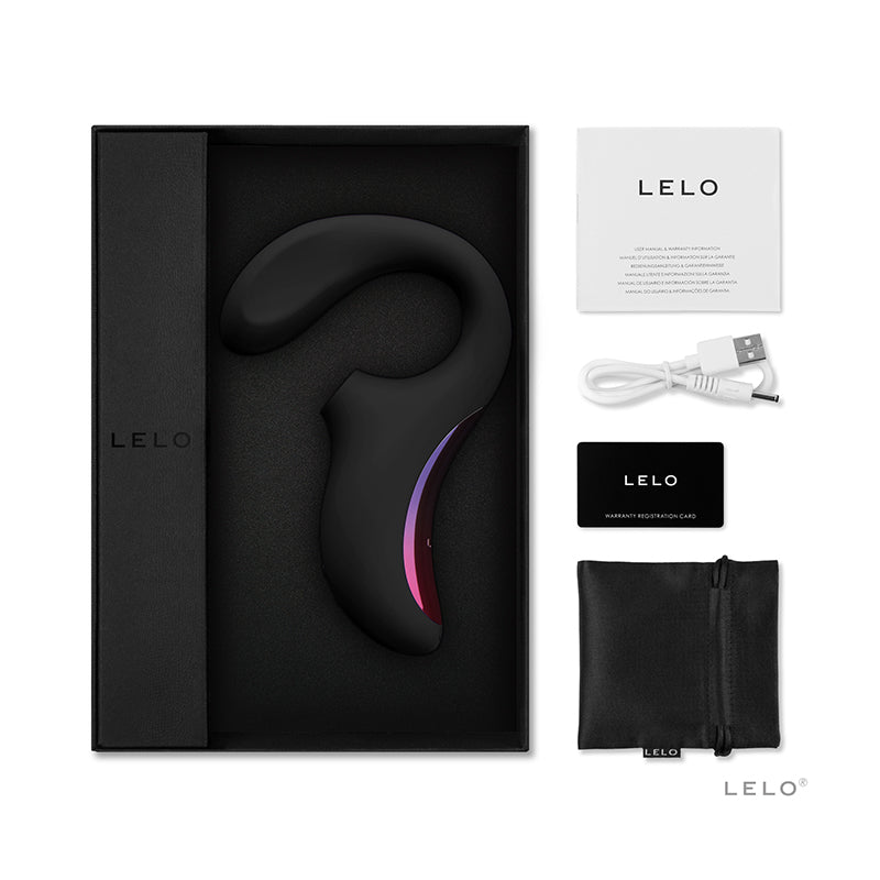 LELO ENIGMA Cruise Suction Dual Stimulator Black - Royal Sins