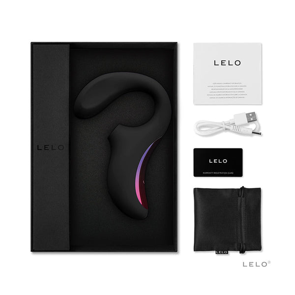 LELO ENIGMA Cruise Suction Dual Stimulator Black - Royal Sins