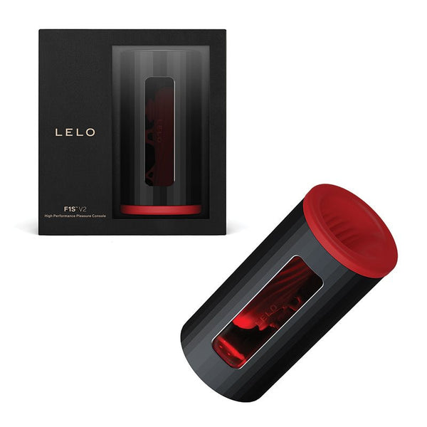 LELO F1S V2 Masturbator Black/Red - Royal Sins