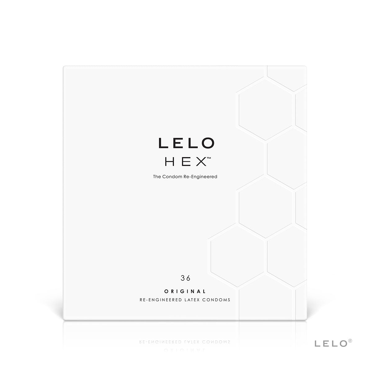 LELO Hex Condoms 36pk - Royal Sins