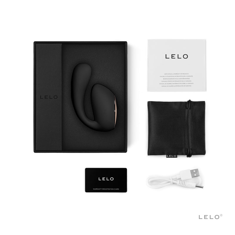 LELO IDA Wave Rechargeable Dual Stimulator Black - Royal Sins