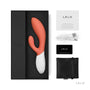 LELO INA 3 Rechargeable Dual Stimulator Coral Red - Royal Sins