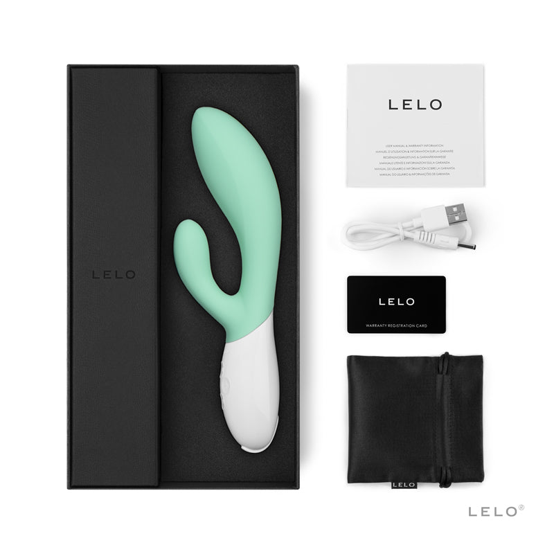 LELO INA 3 Rechargeable Dual Stimulator Seaweed - Royal Sins