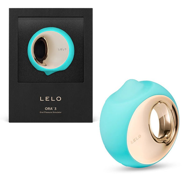 LELO ORA 3 Rechargeable Clitoral Stimulator Aqua - Royal Sins