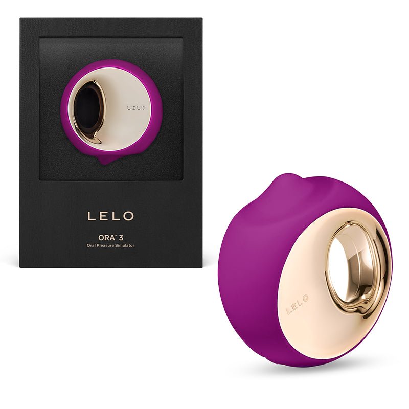 LELO ORA 3 Rechargeable Clitoral Stimulator Deep Rose - Royal Sins