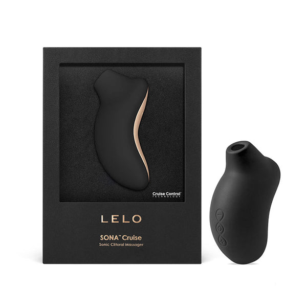 LELO SONA CRUISE Rechargeable Clitoral Stimulator Black - Royal Sins