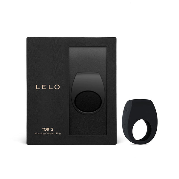 LELO TOR 2 Rechargeable Vibrating Cockring Black - Royal Sins
