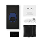 LELO TOR 3 Vibrating Cockring Base Blue - Royal Sins