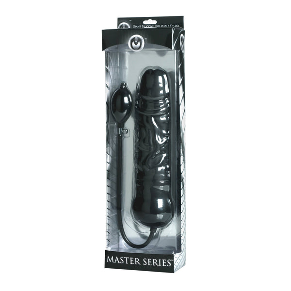 Leviathan Giant Inflatable Silicone Dildo with Internal Core - Royal Sins