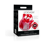 Lickgasm Kissing & Vibrating Rose Clitoral Stimulator Swirl - Royal Sins