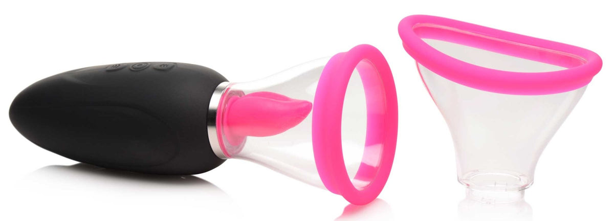 Lickgasm Mini 10X Silicone Licking and Sucking Stimulator - Royal Sins