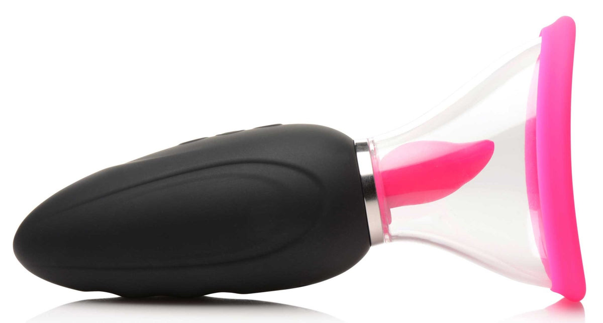 Lickgasm Mini 10X Silicone Licking and Sucking Stimulator - Royal Sins