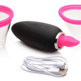 Lickgasm Mini 10X Silicone Licking and Sucking Stimulator - Royal Sins