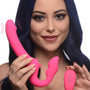 Licking and Vibrating Strapless Strap - On with Remote Control - Royal Sins