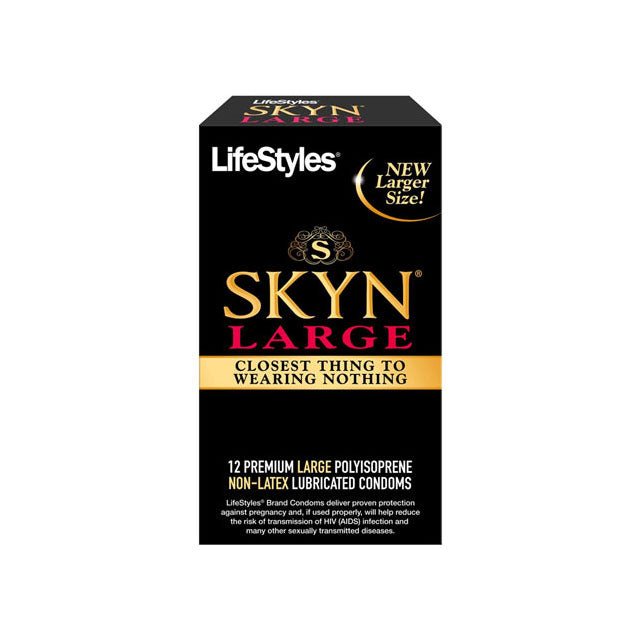 Lifestyles SKYN Large Polyisoprene (12 pack) - Royal Sins