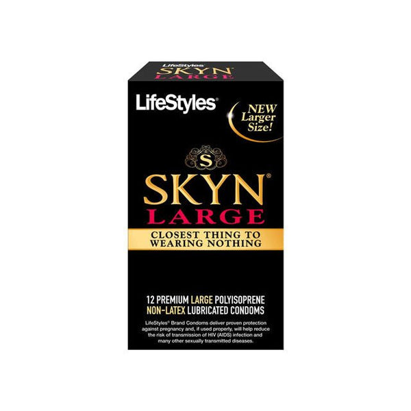 Lifestyles SKYN Large Polyisoprene (12 pack) - Royal Sins