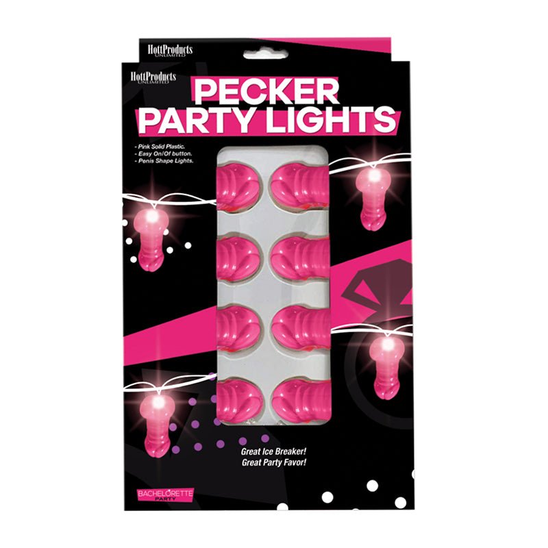 Light Up Pink Penis String Party Lights - Royal Sins
