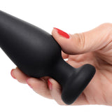 Light Up Silicone Anal Plug - Large - Royal Sins