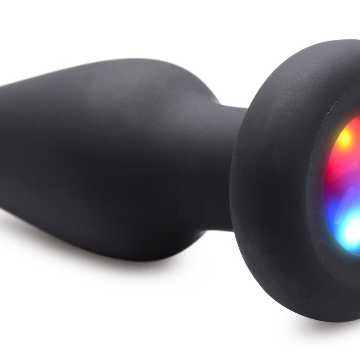 Light Up Silicone Anal Plug - Small - Royal Sins