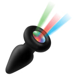 Light Up Silicone Anal Plug - Small - Royal Sins