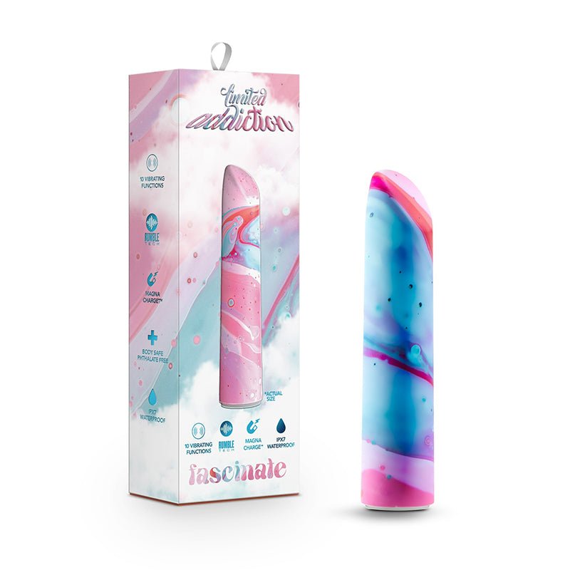 Limited Addiction Fascinate Power Vibe Rechargeable Bullet Peach - Royal Sins