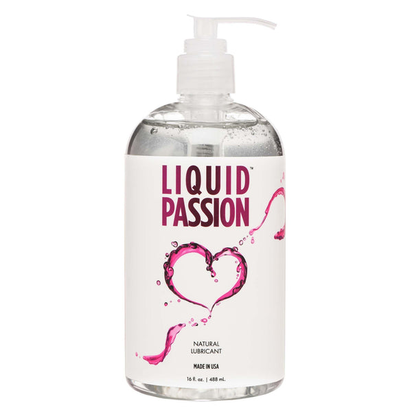 Liquid Passion Natural Lubricant - 16oz - Royal Sins