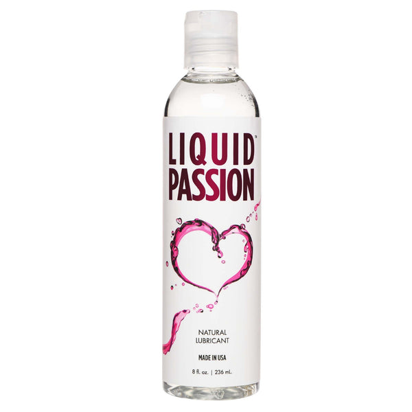 Liquid Passion Natural Lubricant - 8oz - Royal Sins