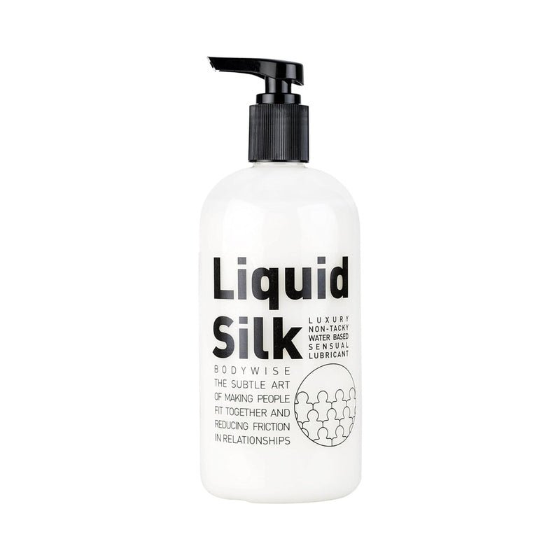 Liquid Silk Lubricant White 500 ml / 17.6 oz. - Royal Sins